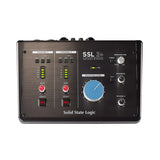 Solid State Logic SSL 2+ Recording Pack USB-C Audio/MIDI Interface with Microphone and Headphones