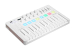 Arturia MiniLab MK3 25-Key MIDI Controller w/Software – Alpine White