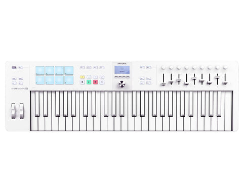 Arturia KeyLab Essential mk3 49-key Controller – Alpine White